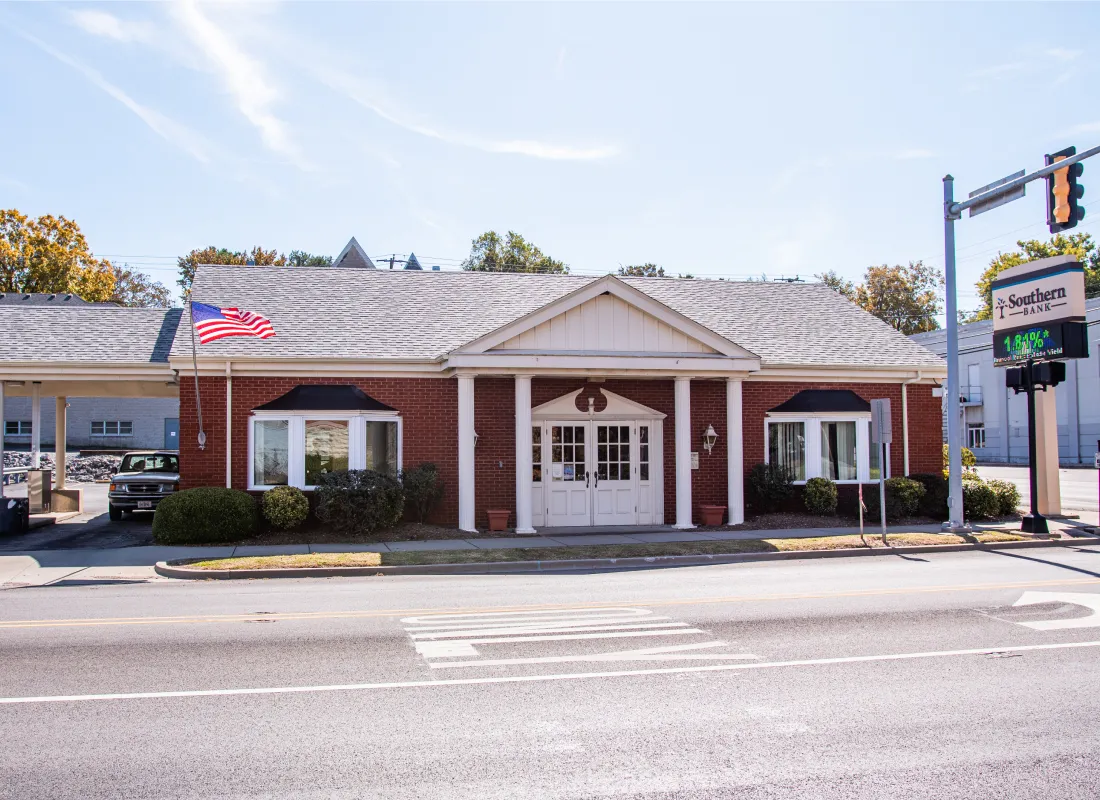 Southern Bank building in Anna, IL
