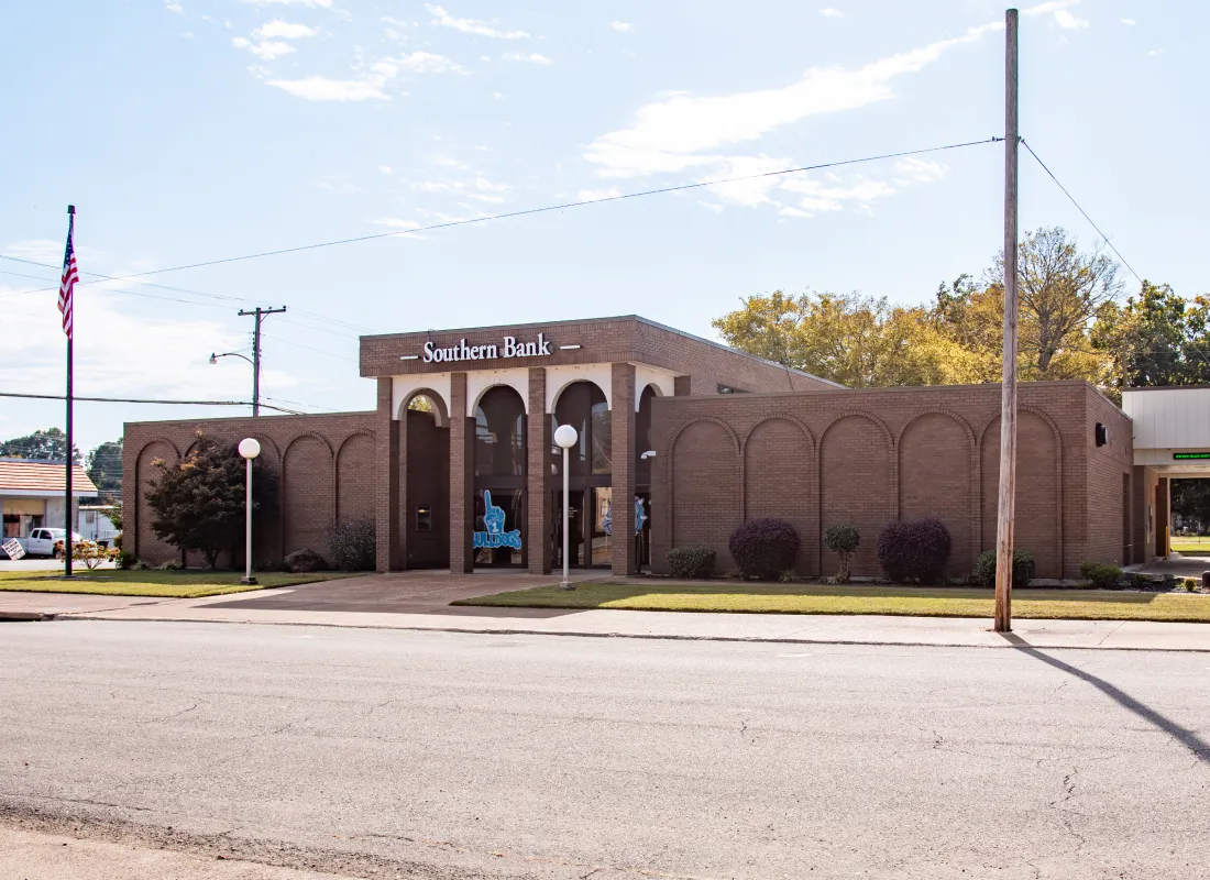 Southern Bank building in Bald Knob, AR
