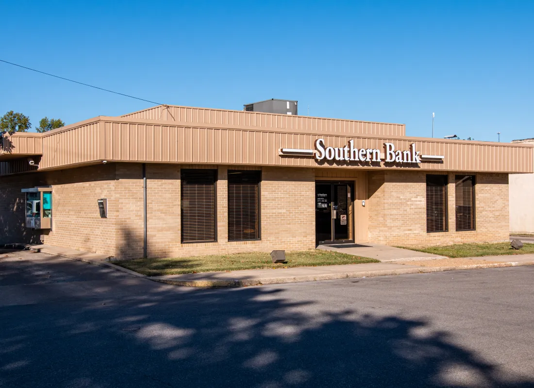 Southern Bank building in Benton, MO
