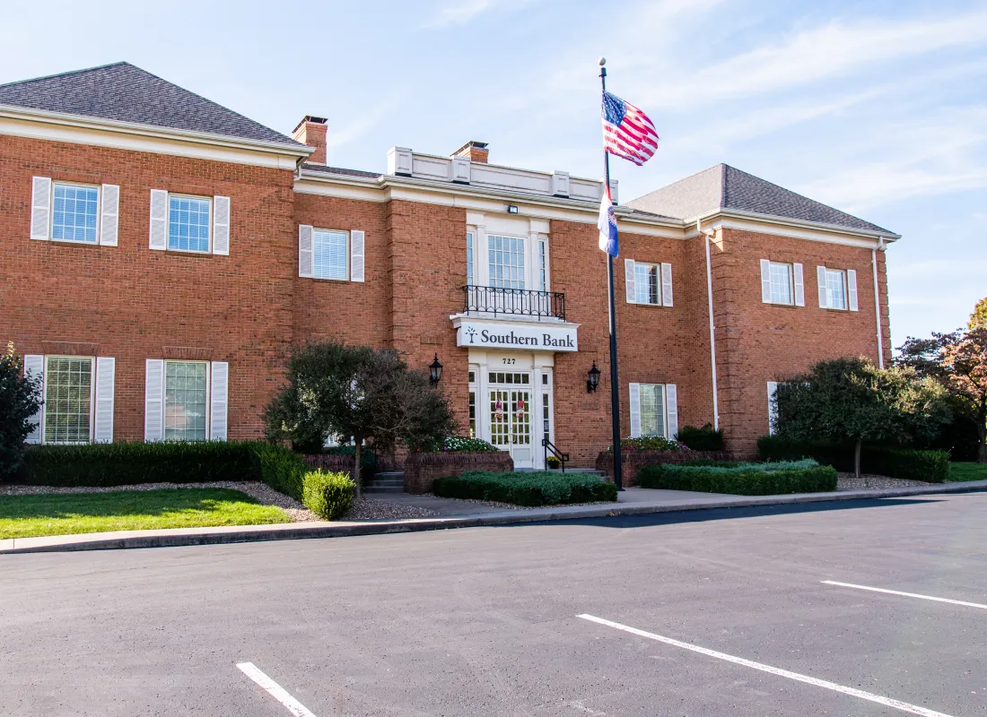 Southern Bank building in Jackson, MO