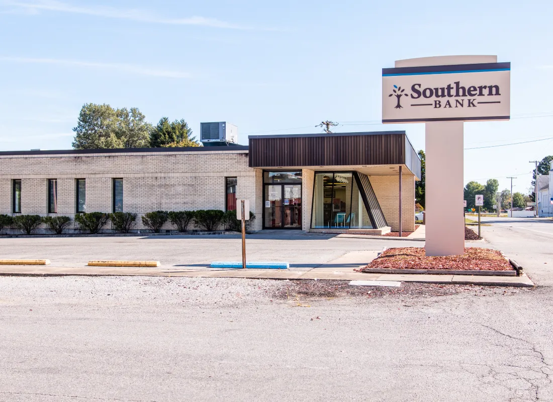 Southern Bank building in Tamms, IL