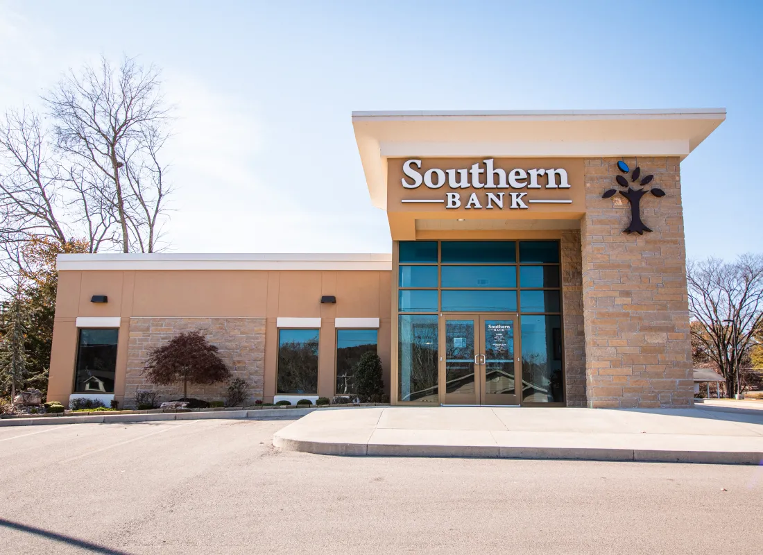 Southern Bank building in Van Buren, MO