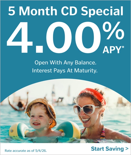 Southern Bank's Current Special Offers