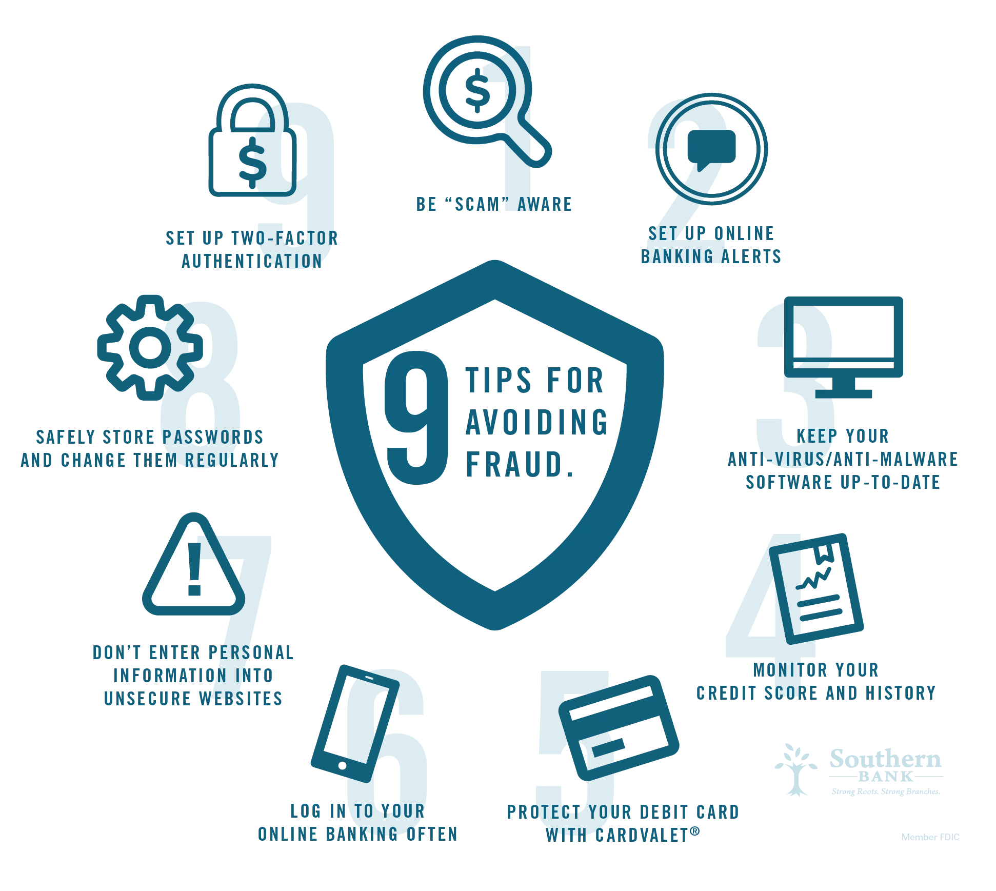 Fraud prevention infographic
