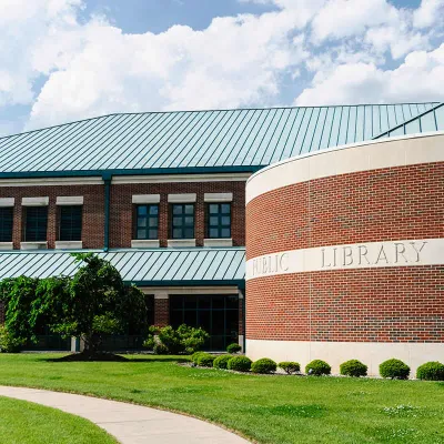 Photo of a public library