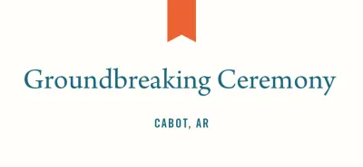 Groundbreaking ceremony