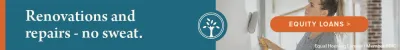 Improvement loan banner ad